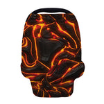 Lava Print Baby Seat Cover