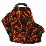 Lava Print Baby Seat Cover