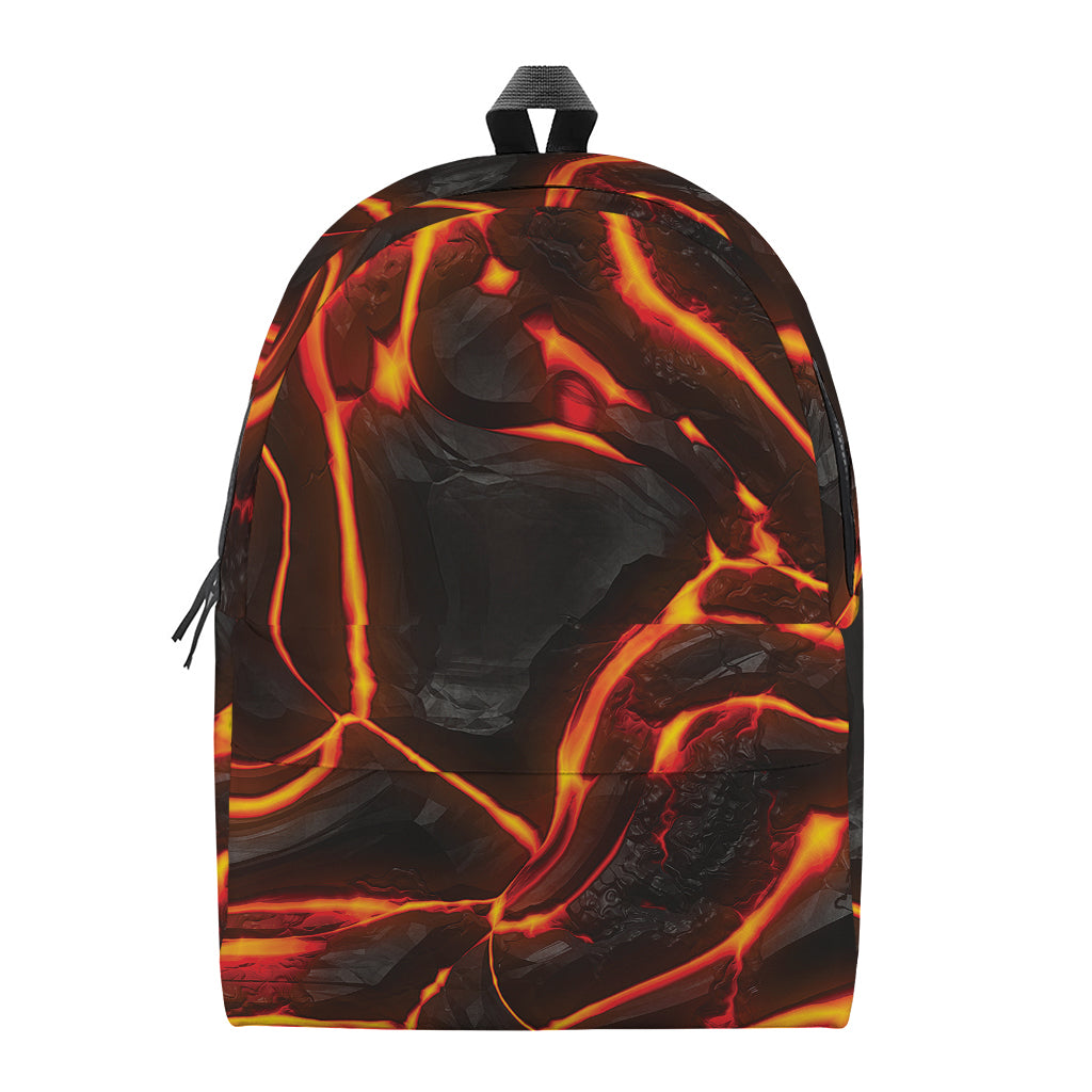 Lava Print Backpack