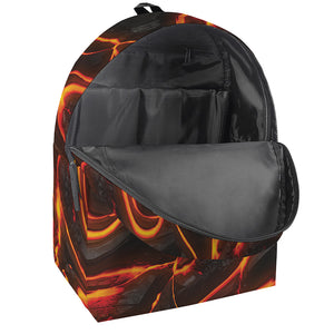 Lava Print Backpack