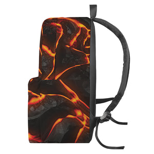 Lava Print Backpack