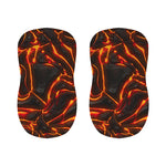 Lava Print Bar Stool Covers