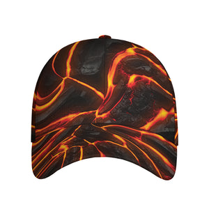 Lava Print Baseball Cap