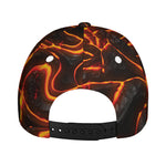 Lava Print Baseball Cap