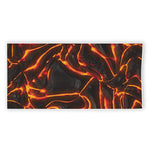 Lava Print Beach Towel