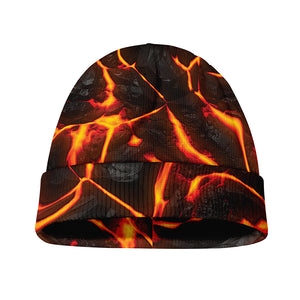 Lava Print Beanie