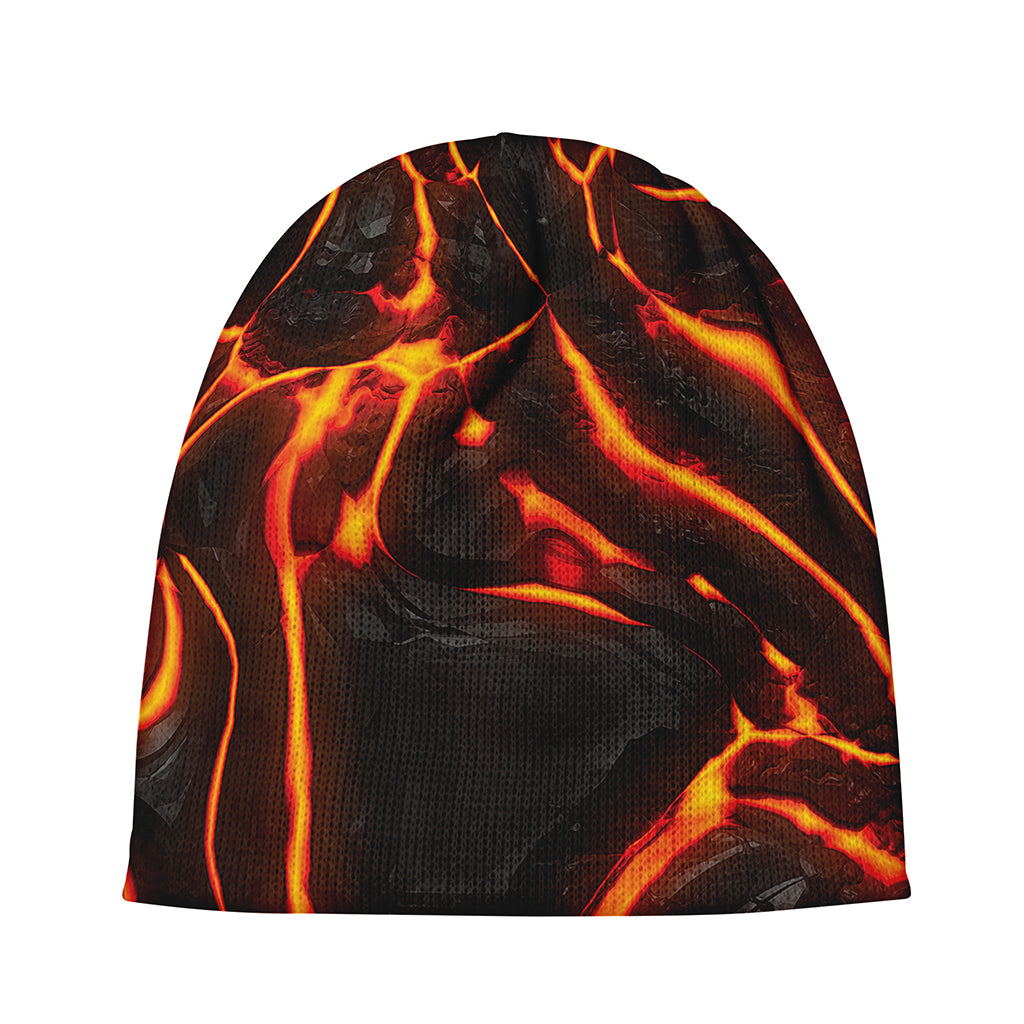 Lava Print Beanie