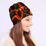 Lava Print Beanie