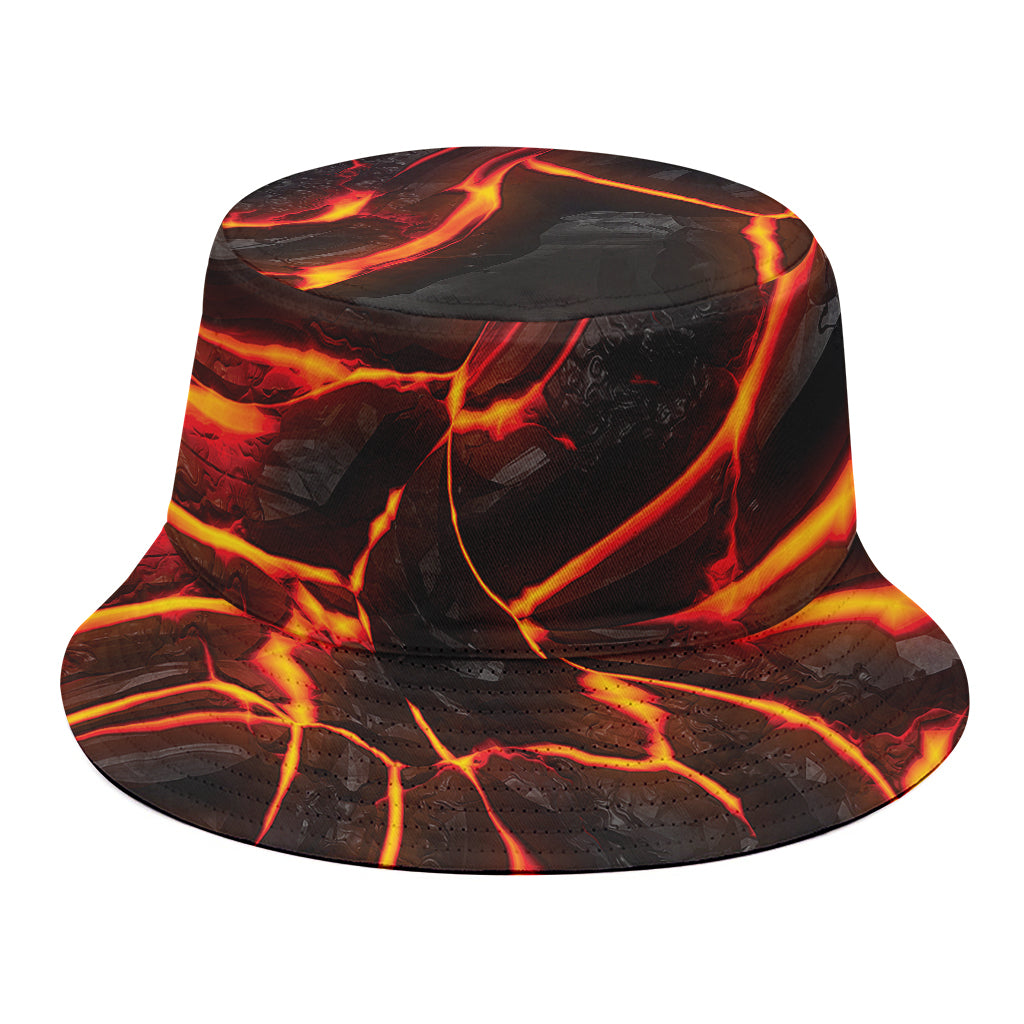 Lava Print Bucket Hat