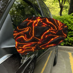 Lava Print Car Side Mirror Covers