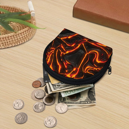 Lava Print Coin Purse