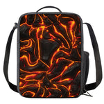 Lava Print Crossbody Lunch Bag