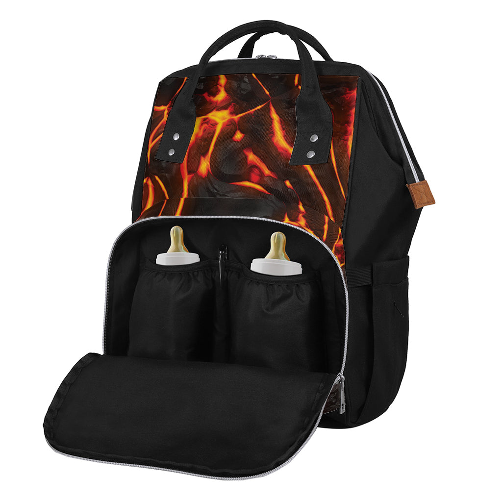 Lava Print Diaper Bag