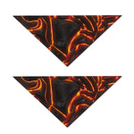 Lava Print Dog Bandana