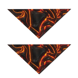 Lava Print Dog Bandana