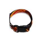 Lava Print Dog Collar