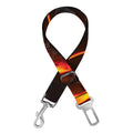 Lava Print Dog Seat Belt