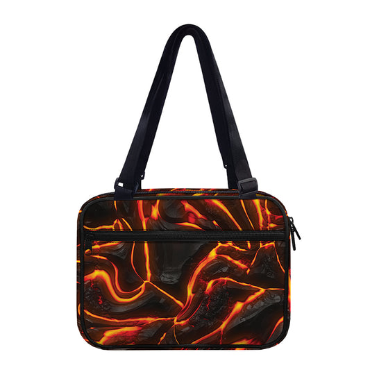 Lava Print Double Strap Bible Bag