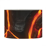 Lava Print Drum Lamp Shade