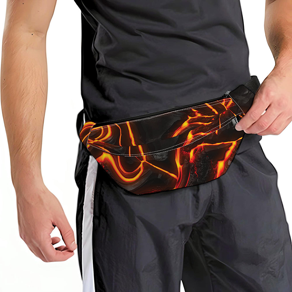 Lava Print Fanny Pack