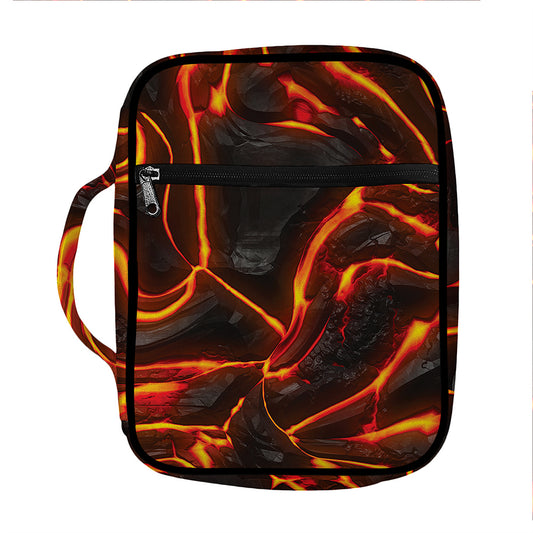 Lava Print Front Pocket Bible Bag