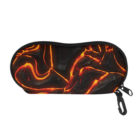 Lava Print Glasses Case