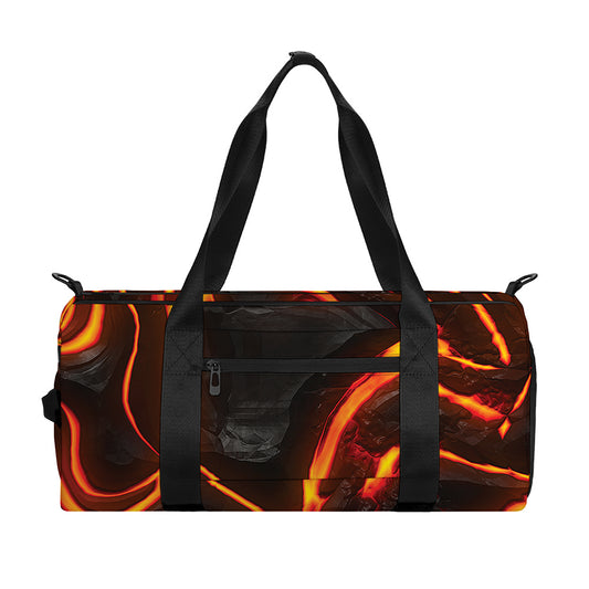 Lava Print Gym Bag