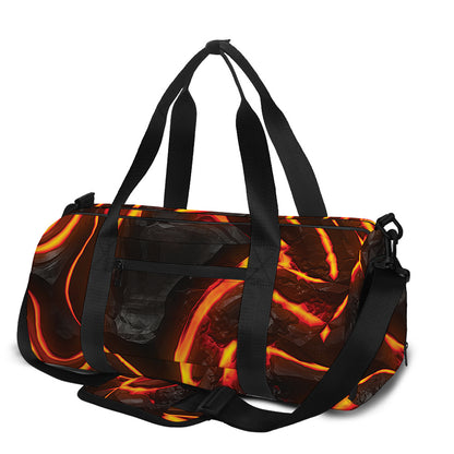 Lava Print Gym Bag