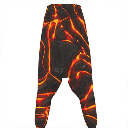 Lava Print Hammer Pants