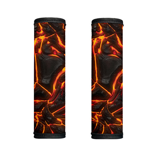Lava Print Handle Covers