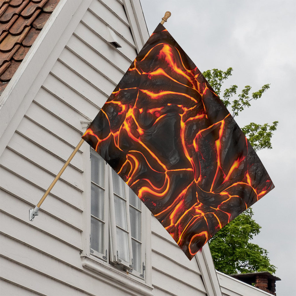 Lava Print House Flag