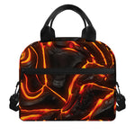 Lava Print Insulated Lunch Bag