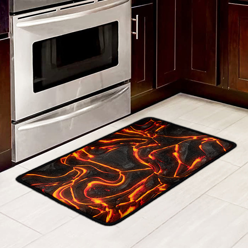 Lava Print Kitchen Mat
