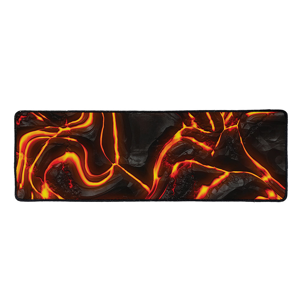 Lava Print Long Kitchen Mat