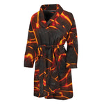 Lava Print Men's Bathrobe