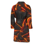 Lava Print Men's Bathrobe