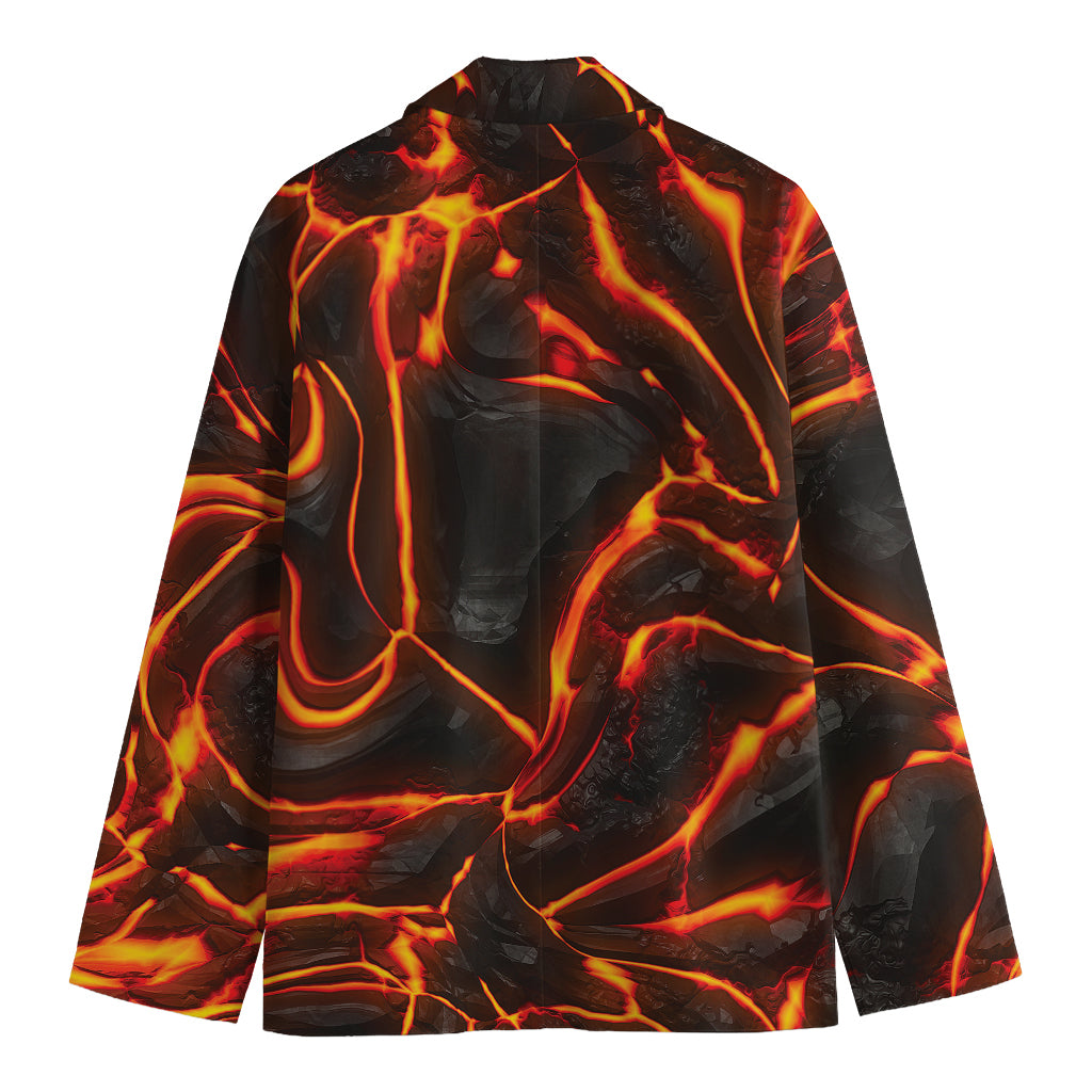 Lava Print Men's Blazer