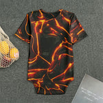 Lava Print Men's Bodysuit