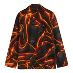 Lava Print Men's Cotton Blazer