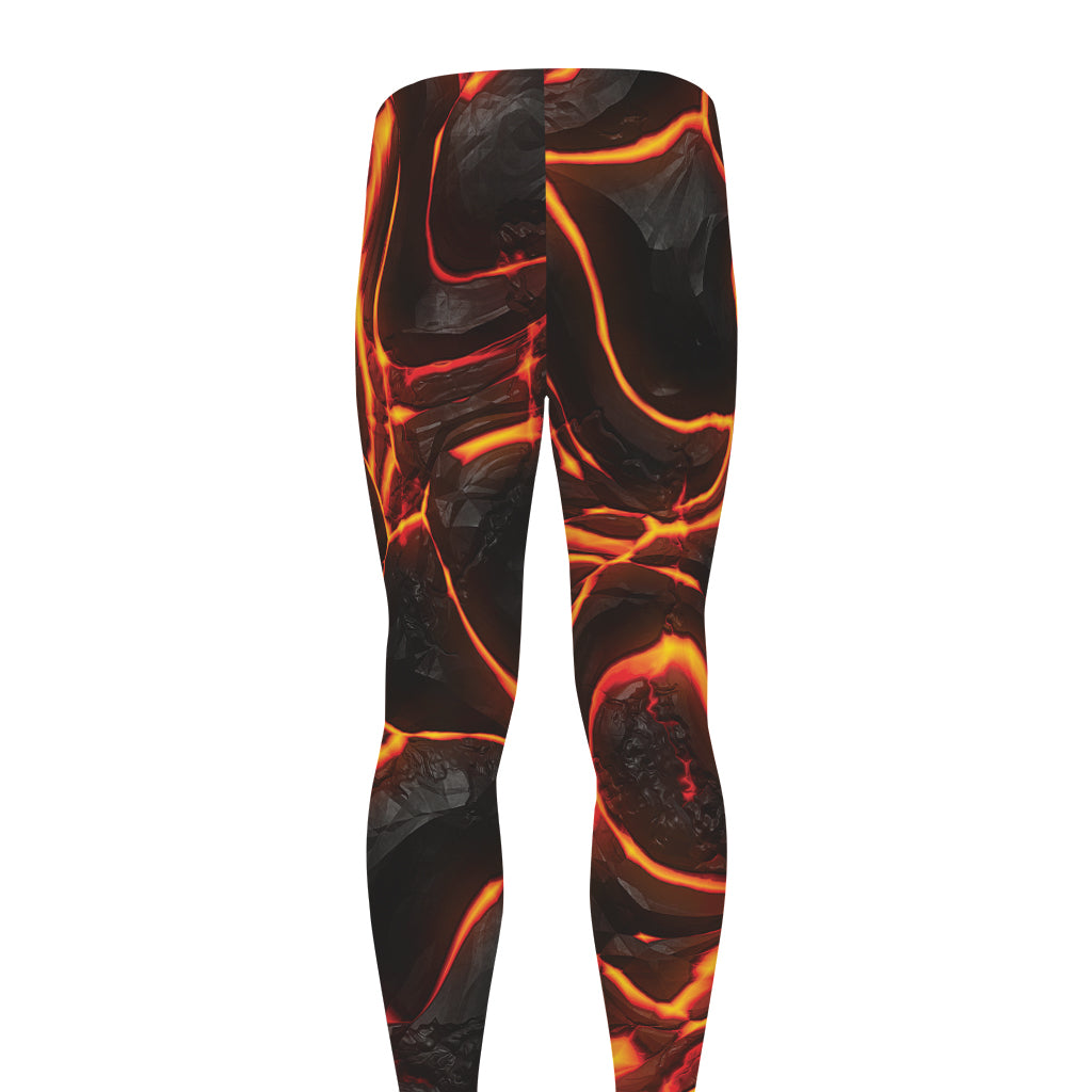 Lava Print Men's leggings