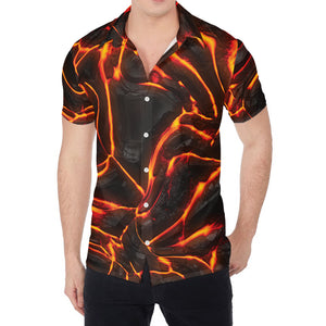 Lava Print Men's Shirt