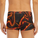 Lava Print Men's Short Boxer Briefs