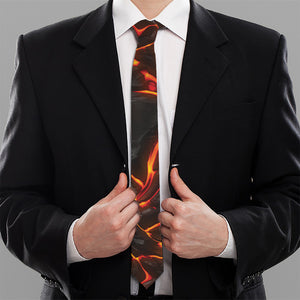 Lava Print Necktie