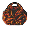 Lava Print Neoprene Lunch Bag