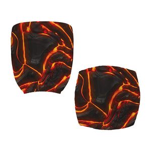 Lava Print Office Chair Cover