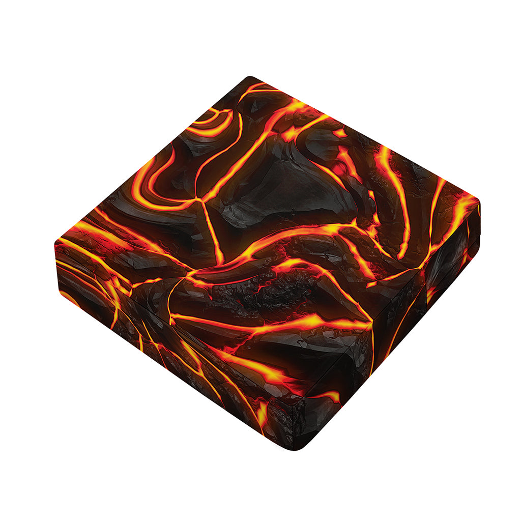 Lava Print Outdoor Seat Cushion Cover