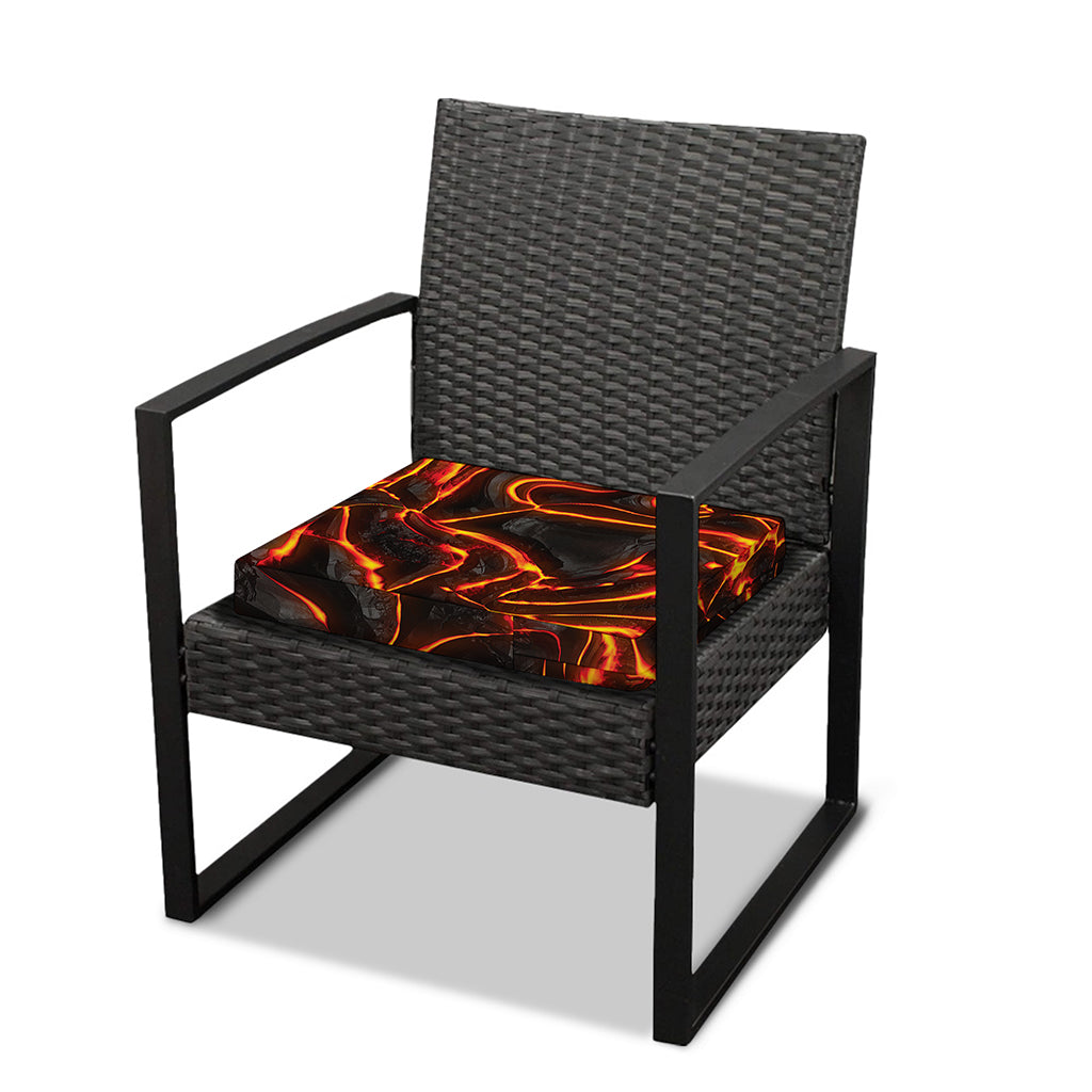Lava Print Outdoor Seat Cushion Cover