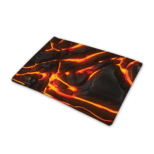 Lava Print Pet Cooling Mat Cover