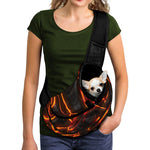 Lava Print Pet Sling Carrier
