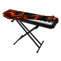 Lava Print Piano Keyboard Cover